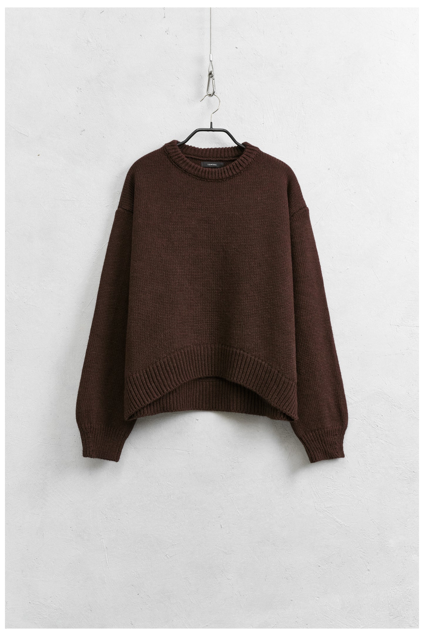 Maglione girocollo moro - Lumina