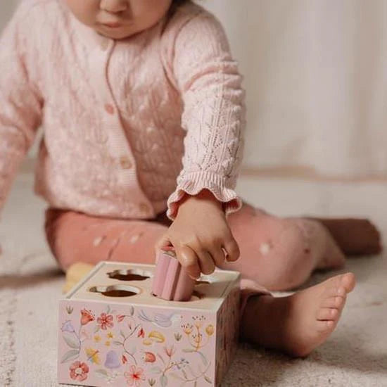 Cubo con forme ad incastro Fairy Garden - Little Dutch